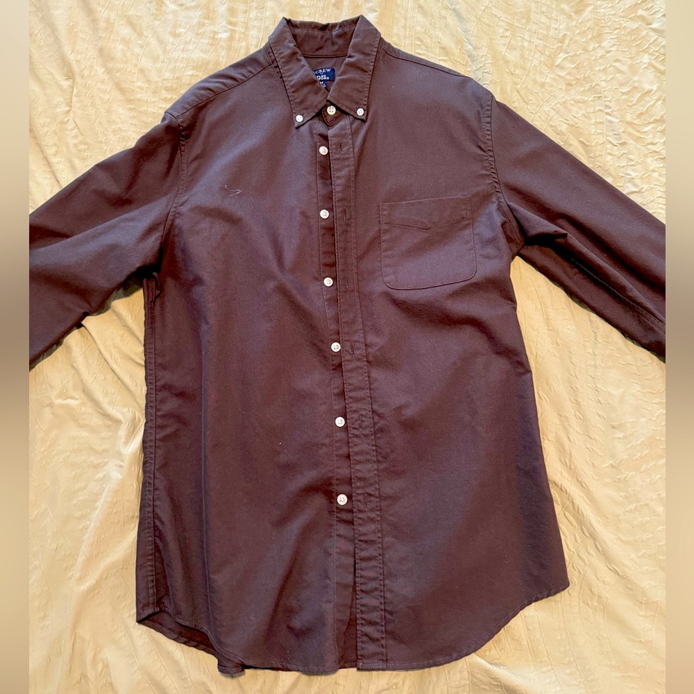 JCrew Dark Button Up